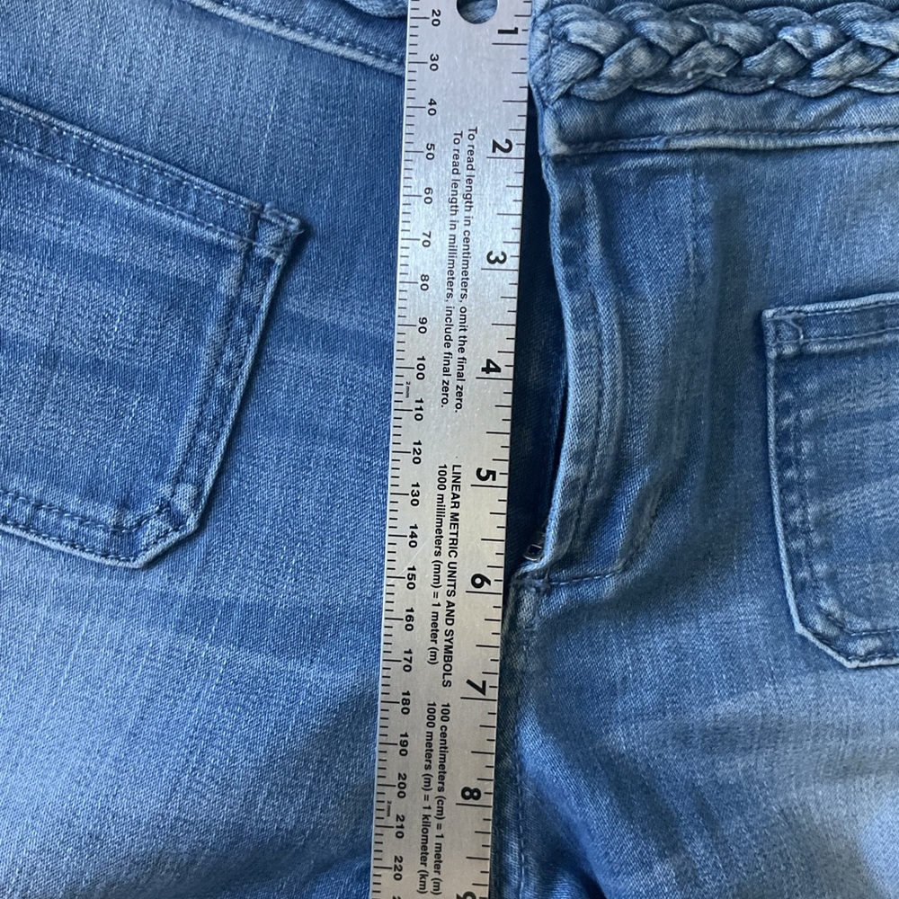 FLARE STRETCH - GUESS BRAIDED WAIST 70’s STRETCH Flares🔥 - Picture 7 of 13